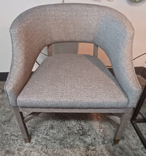 Load image into Gallery viewer, Sebastian Grey Curved Back Accent Chairs