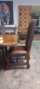Cody Leather/Cowhide Dining Chair