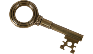 Brass Key Corkscrew