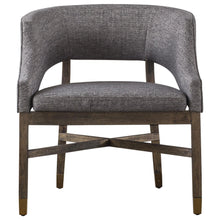 Load image into Gallery viewer, The Arroyo Chair – Sculptural Hardwood Dining or Accent Chair with Gold-Tipped Legs