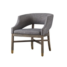 Load image into Gallery viewer, The Arroyo Chair – Sculptural Hardwood Dining or Accent Chair with Gold-Tipped Legs