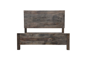 The Arroyo Bed – King | Solid Wood Platform Bed with Wide Panel Headboard