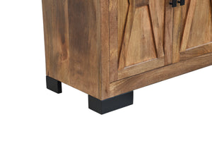 The Cody Cabinet – 73" Solid Wood Media & Storage Console