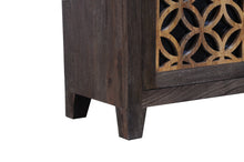 Load image into Gallery viewer, The Gallatin Cabinet – 36&quot; 2-Door Carved Wood Storage Console