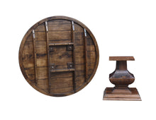Load image into Gallery viewer, The Hearth Table – 72&quot; Round Hardwood Pedestal Dining Table