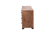 Load image into Gallery viewer, The Kalispell Dresser – 6-Drawer Solid Wood Dresser with Black Hardware