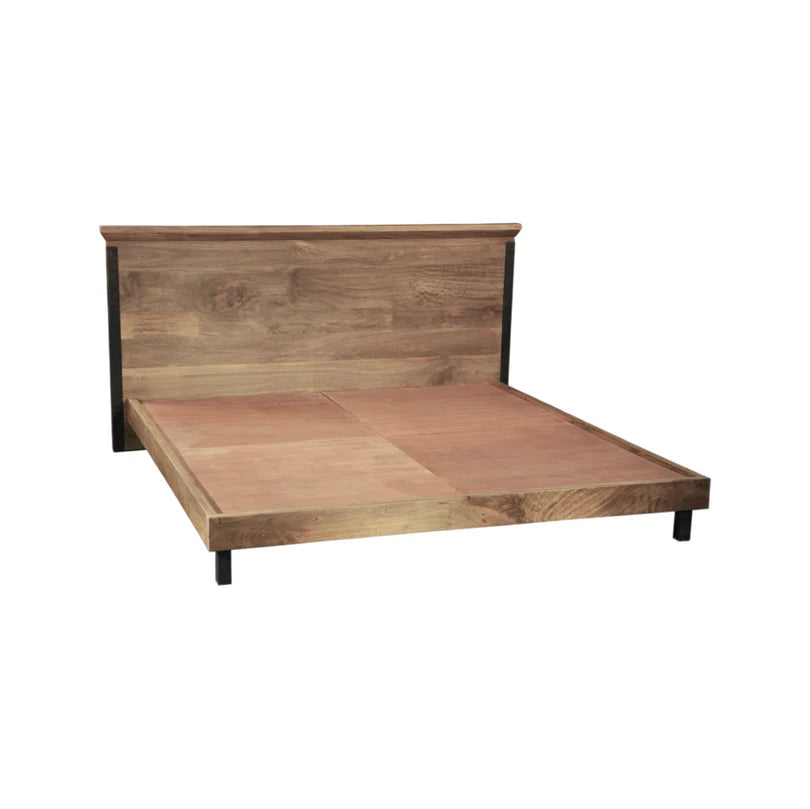 The Sierra Platform Bed – King | Handcrafted Solid Wood Frame