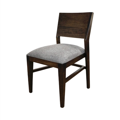 The Laramie Chair – Solid Hardwood Dining Chair in Dark Walnut