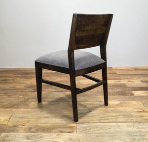 The Laramie Chair – Solid Hardwood Dining Chair in Dark Walnut