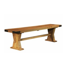 Load image into Gallery viewer, The Mesa Bench – 72&quot; Solid Wood Dining or Entryway Bench