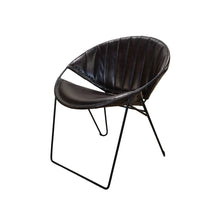 Load image into Gallery viewer, The Nomad Chair – Low-Profile Buffalo Leather Lounge Chair