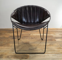 Load image into Gallery viewer, The Nomad Chair – Low-Profile Buffalo Leather Lounge Chair