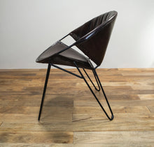 Load image into Gallery viewer, The Nomad Chair – Low-Profile Buffalo Leather Lounge Chair