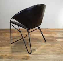 Load image into Gallery viewer, The Nomad Chair – Low-Profile Buffalo Leather Lounge Chair