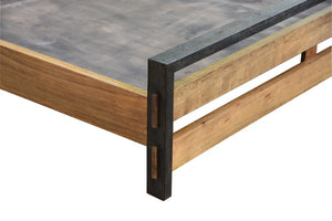 The Ojai Platform Bed – King | Mixed Wood Modern Frame