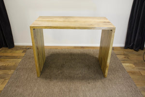 The Sable Table – 48" Counter-Height Hardwood Table in Astin Natural Finish