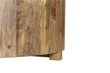 Load image into Gallery viewer, The Solis Coffee Table – Round Solid Hardwood Coffee Table with Beveled Edge