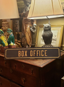Box Office Metal Sign