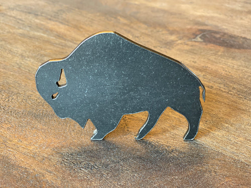 Metal Bison Bottle Opener