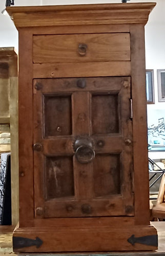 Rustic Hardwood End Table