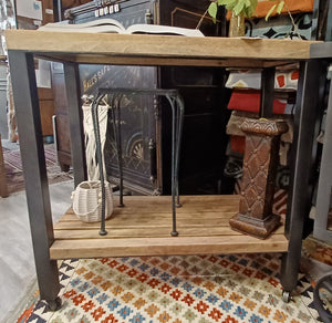 36" Industrial Kitchen Cart