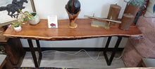 Load image into Gallery viewer, 72&quot; Live Edge Console Table