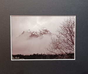 "Unsettled Morning" 5x7 Matted 3H Photography