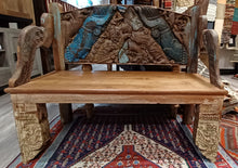 Load image into Gallery viewer, Rustic Hardwood Bench