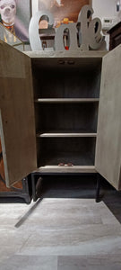 Handcrafted Loft Cabinet with Shelves