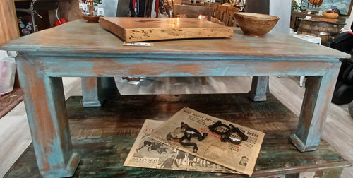 Rustic Farmhouse Small Coffee Table