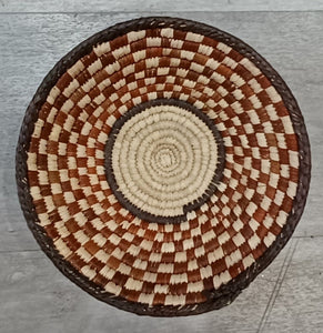 10" Palm Leaf Bowl Basket