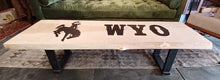Load image into Gallery viewer, WYO Handmade Coffee Table by Local Artist
