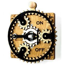 Natural Planetary Switch Plate Cover