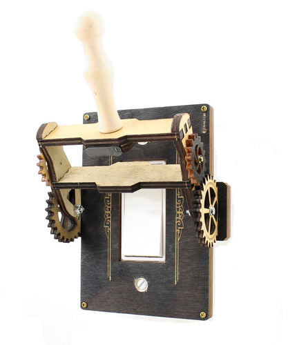 Black Rocker Throw Switch Plate Cover