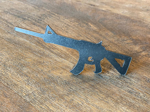 Rifle Bison Bottle Opener