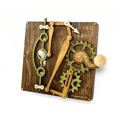 Brown Single Lever Switch Plate Cover
