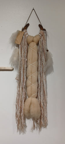 Horseshoe Fiber Art
