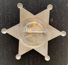 Load image into Gallery viewer, Solid Brass Antique Finish Sheriff Badge