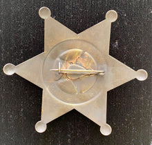 Load image into Gallery viewer, Solid Brass Antique Finish Deputy Sheriff Badge