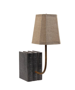 Lamp in Charcoal Shagreen