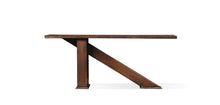Load image into Gallery viewer, Tripod Console Table Walnut4 - Bronze